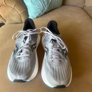 Saucony Tempus Gray and Blue Running Shoes